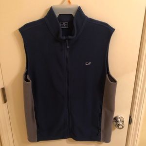 Brand New Vineyard Vines Medium Vest Navy